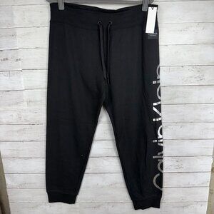 Calvin Klein Performance Black Logo Jogger Sweatpants